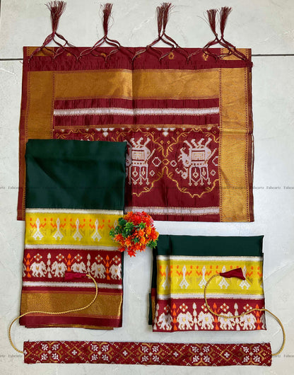 South Indian Festival Traditional Half Saree (AvaniKids)