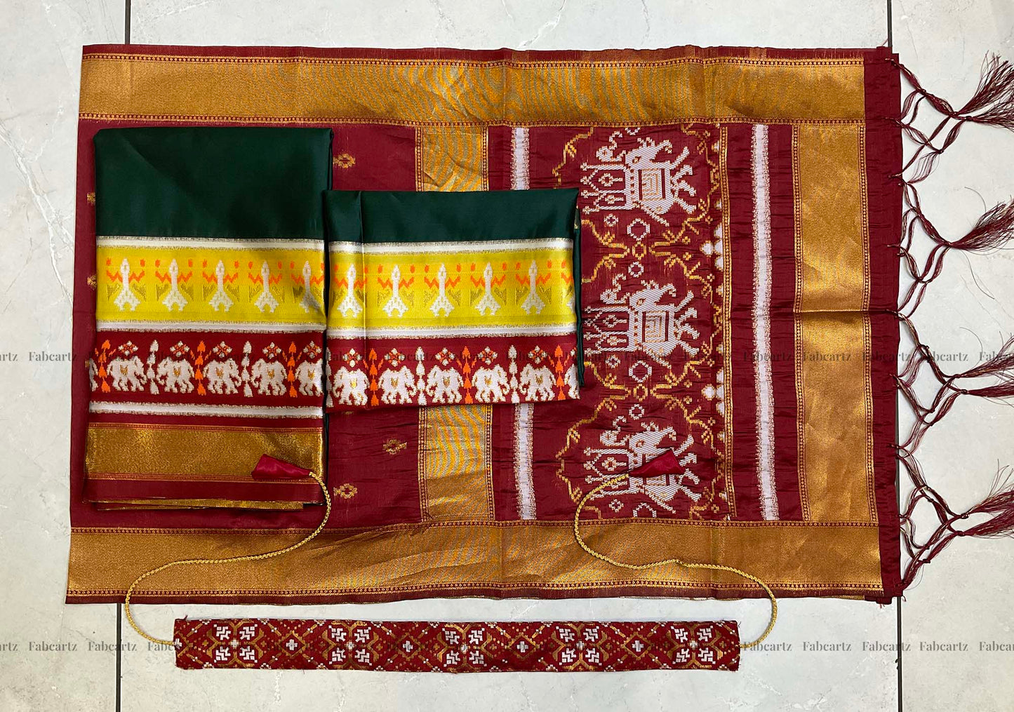 South Indian Festival Traditional Half Saree (AvaniKids)