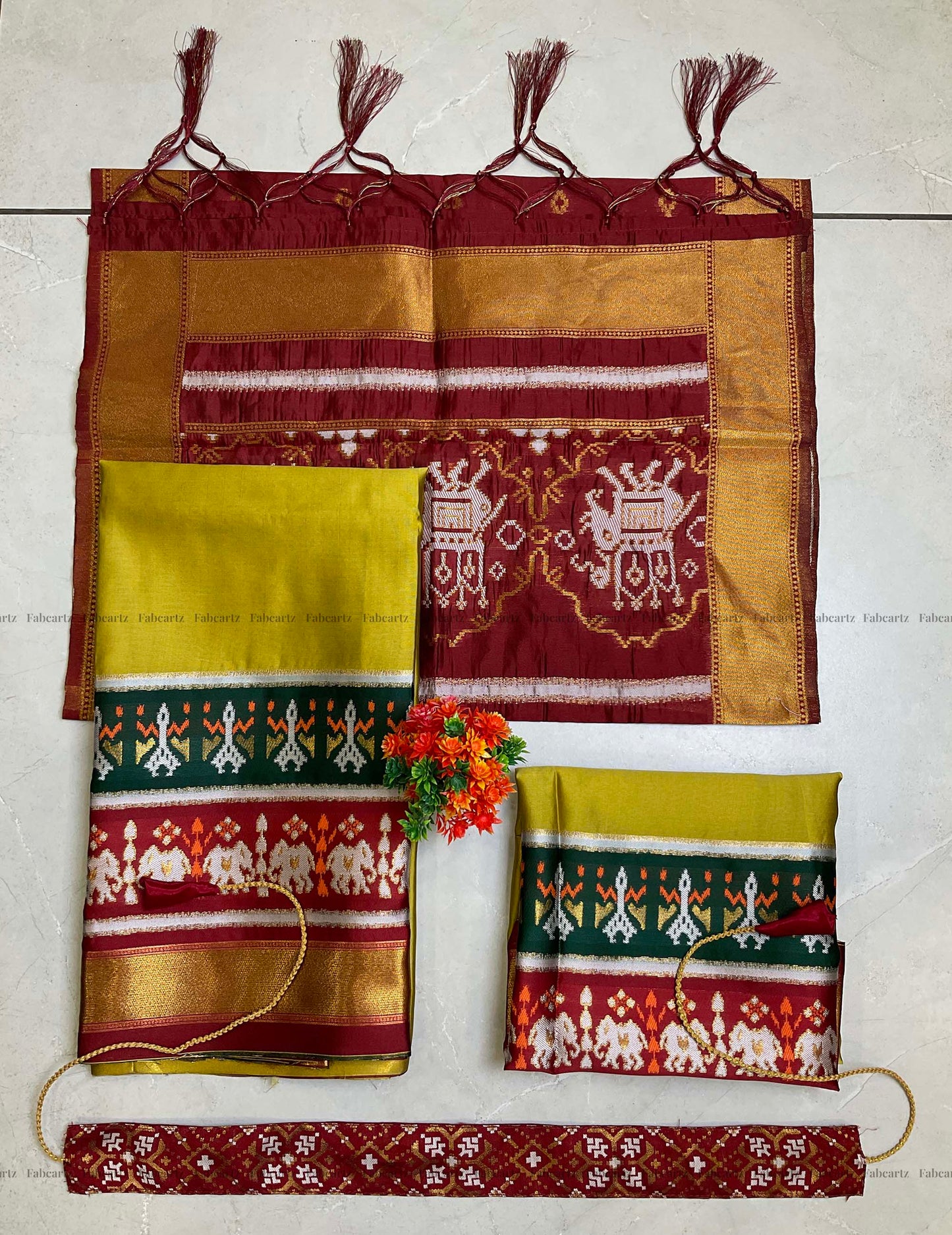 South Indian Festival Traditional Half Saree (AvaniKids)