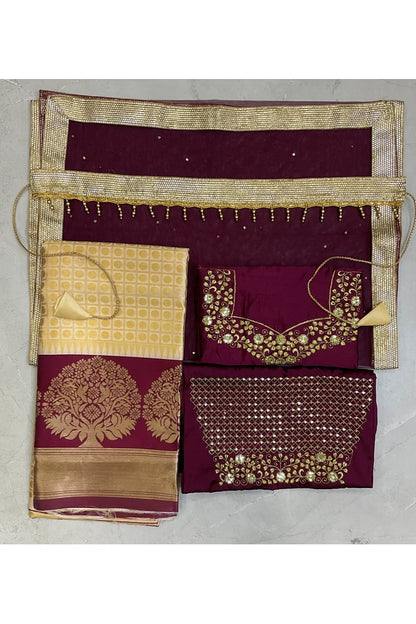South Indian Festival Traditional Half Saree (KanchipuramKids)