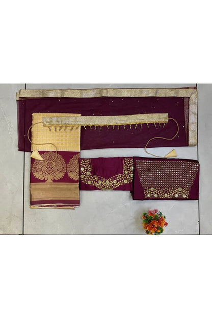 South Indian Festival Traditional Half Saree (KanchipuramKids)