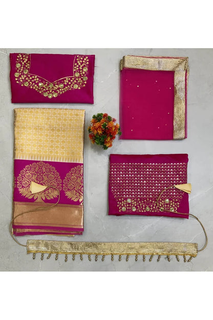 South Indian Festival Traditional Half Saree (KanchipuramKids)