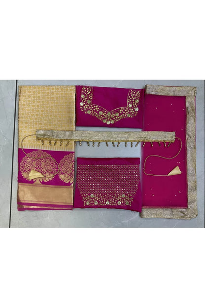 South Indian Festival Traditional Half Saree (KanchipuramKids)