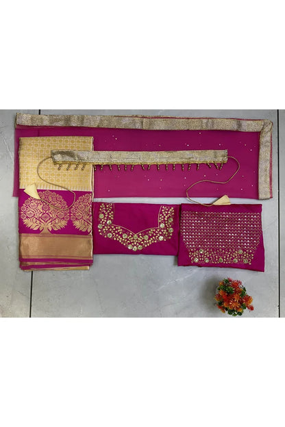 South Indian Festival Traditional Half Saree (KanchipuramKids)