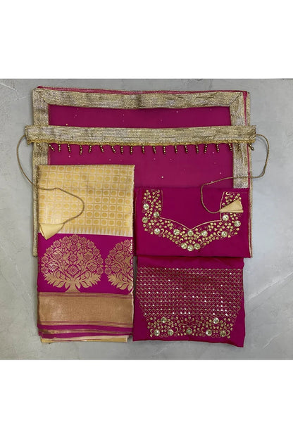 South Indian Festival Traditional Half Saree (KanchipuramKids)