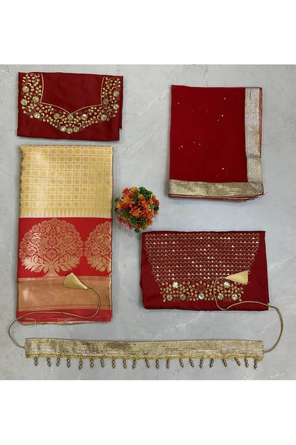 South Indian Festival Traditional Half Saree (KanchipuramKids)