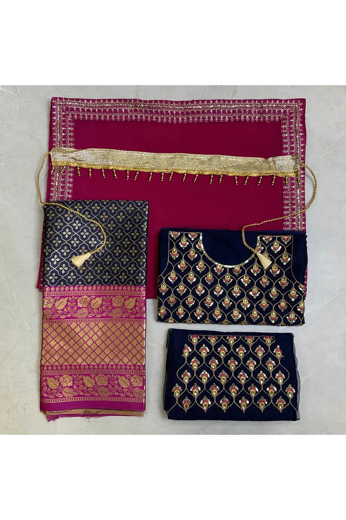 South Indian Festival Traditional Half Saree (ChandrakalaKids)