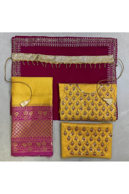 South Indian Festival Traditional Half Saree (ChandrakalaKids)