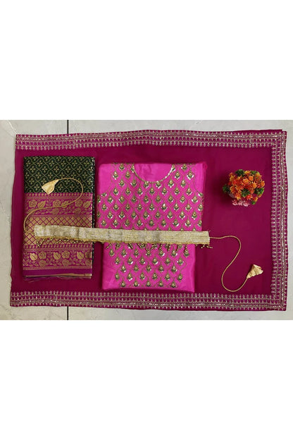 South Indian Festival Traditional Half Saree (ChandrakalaKids)