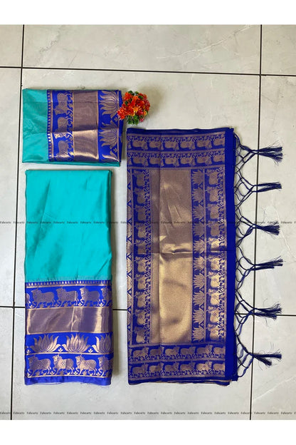 దక్షిణ భారత పండుగ సాంప్రదాయ హాఫ్ చీర(పటోలా) 