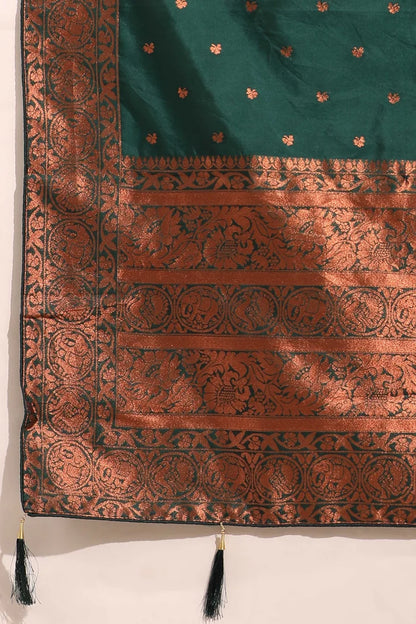 South Indian Festival Traditional Half Saree (CloverPattu)