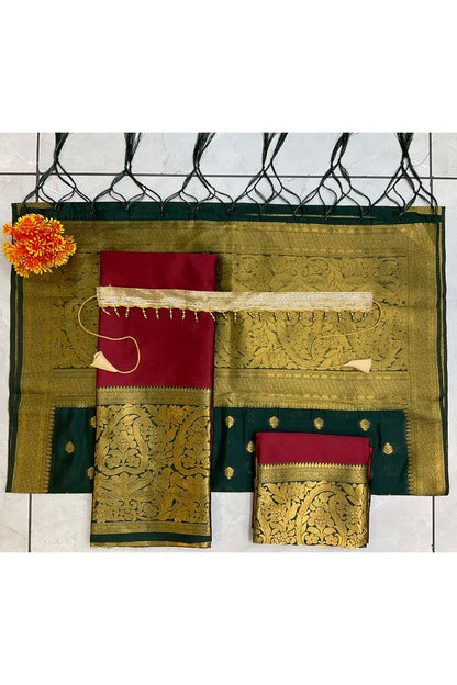 South Indian Festival Traditional Half Saree (Aarvi)