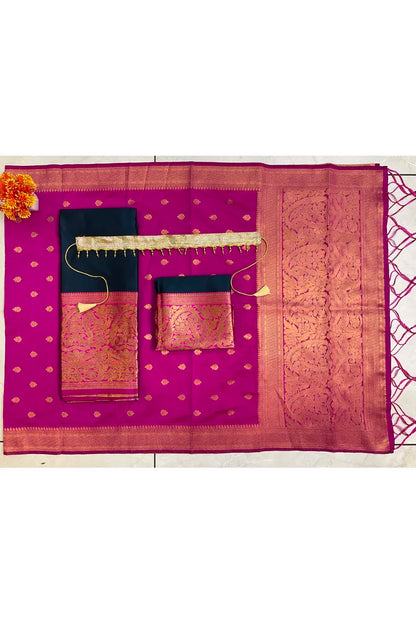 South Indian Festival Traditional Half Saree (Aarvi)