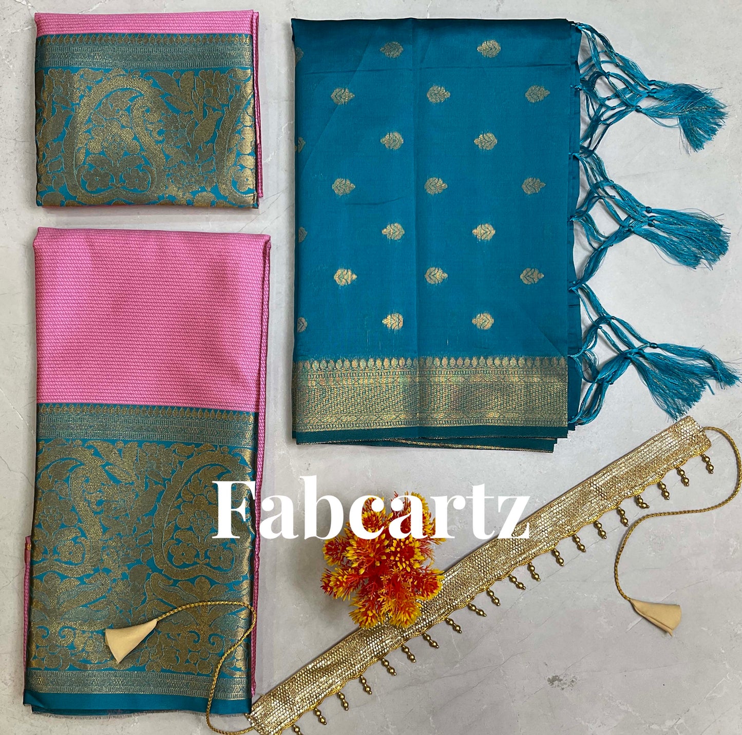 South Indian Festival Traditional Half Saree (Aarvi)