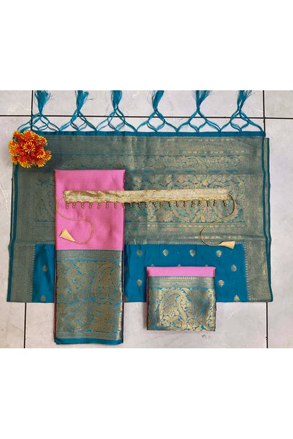 South Indian Festival Traditional Half Saree (Aarvi)