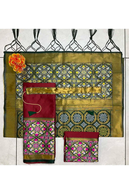 South Indian Festival Traditional Half Saree (GolGolPAttu)
