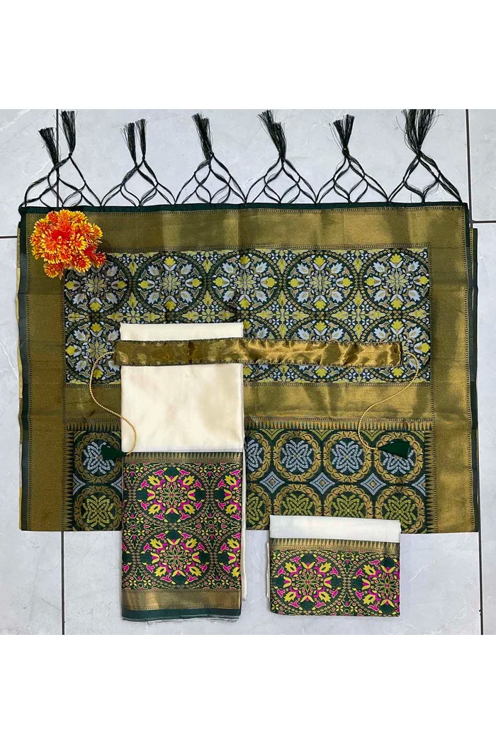 South Indian Festival Traditional Half Saree (GolGolPAttu)