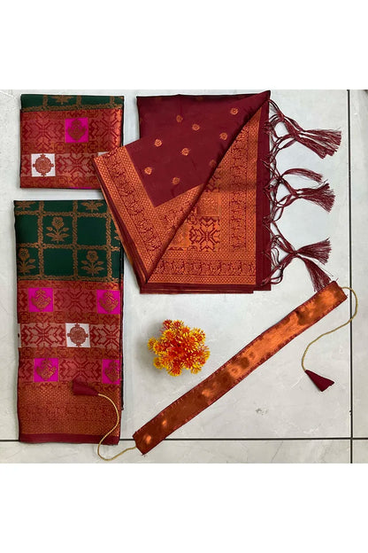 దక్షిణ భారత పండుగ సాంప్రదాయ హాఫ్ చీర (మల్టీబాక్స్) 