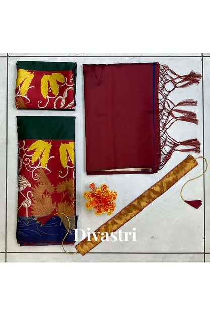 South Indian Festival Traditional Half Saree (HansPAttu)