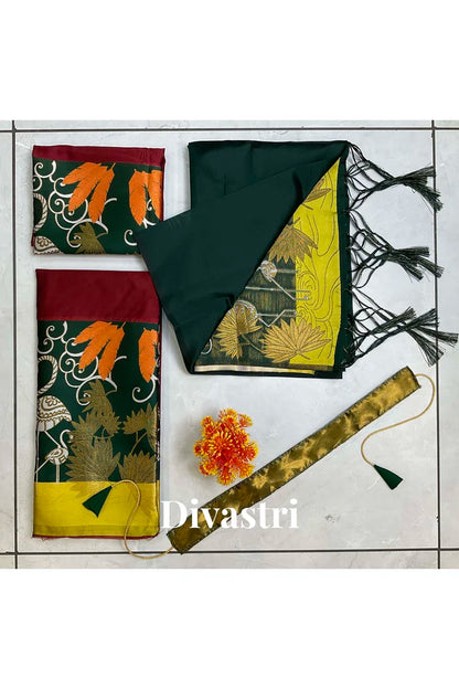 South Indian Festival Traditional Half Saree (HansPAttu)