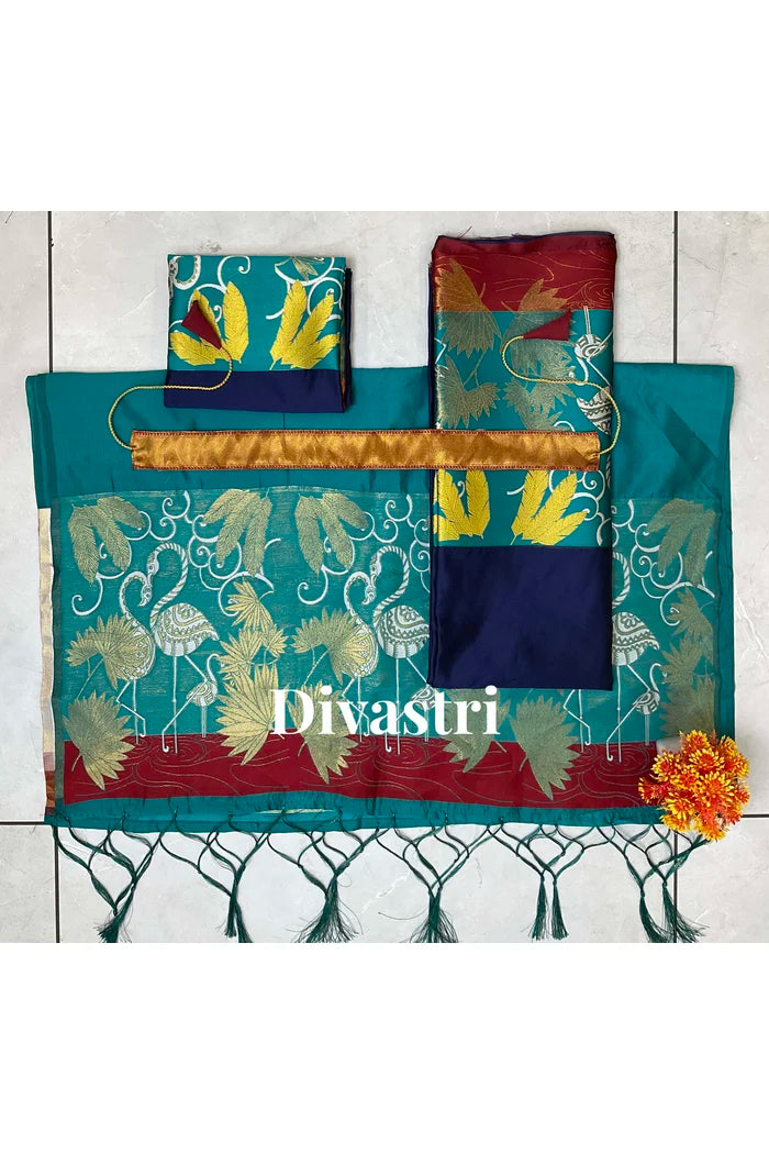 South Indian Festival Traditional Half Saree (HansPAttu)