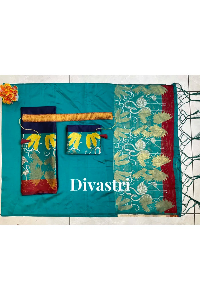 South Indian Festival Traditional Half Saree (HansPAttu)