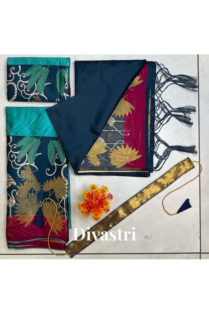 South Indian Festival Traditional Half Saree (HansPAttu)