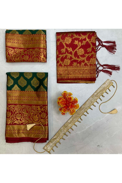 New Kids Traditional South Indian Half Saree (AkkuPAttuKids)
