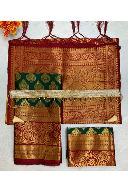 New Kids Traditional South Indian Half Saree (AkkuPAttuKids)