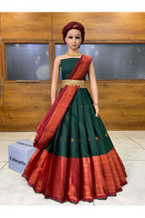 New Kids Traditional South Indian Half Saree (VandanaPAttuKids)