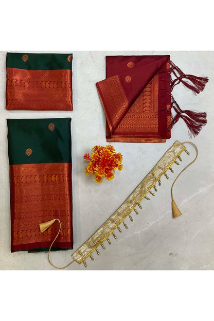 New Kids Traditional South Indian Half Saree (VandanaPAttuKids)
