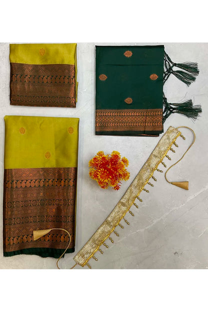 New Kids Traditional South Indian Half Saree (VandanaPAttuKids)