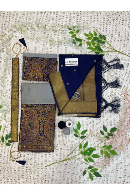 South Indian Festival Traditional Half Saree (Sarojini)