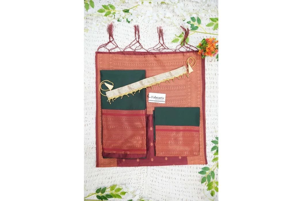 New Kids Traditional South Indian Half Saree (AayushiKids)