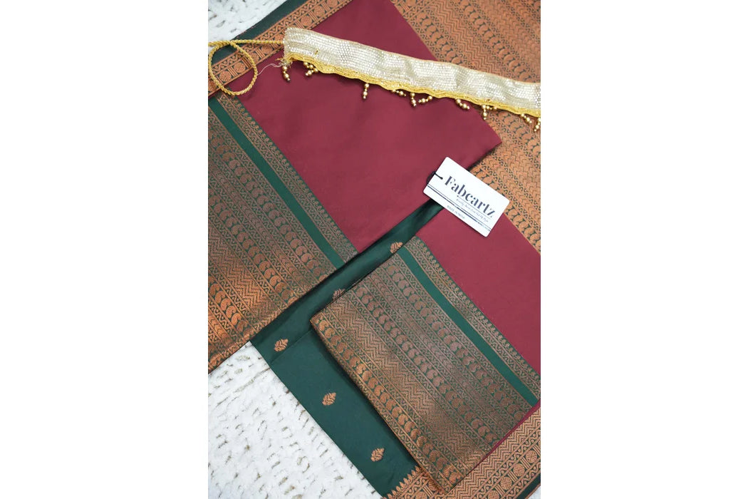 New Kids Traditional South Indian Half Saree (AayushiKids)