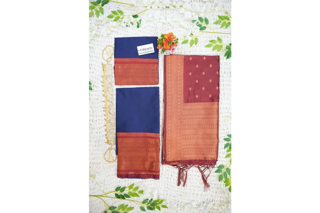 New Kids Traditional South Indian Half Saree (AayushiKids)