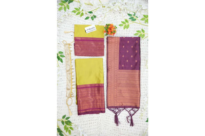 New Kids Traditional South Indian Half Saree (AayushiKids)
