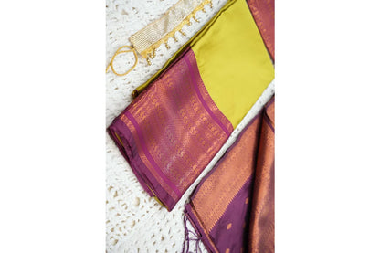 New Kids Traditional South Indian Half Saree (AayushiKids)