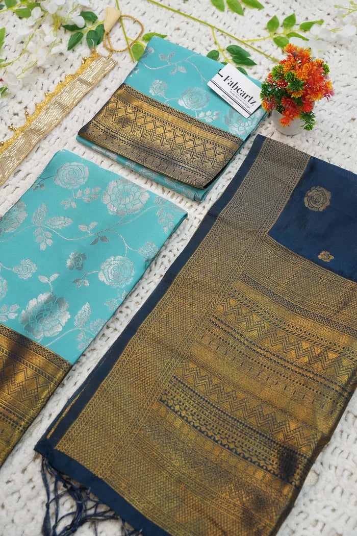 New Kids Traditional South Indian Half Saree (ChhaviKids)