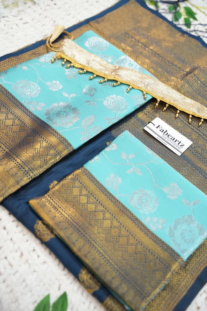 New Kids Traditional South Indian Half Saree (ChhaviKids)