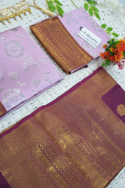 New Kids Traditional South Indian Half Saree (ChhaviKids)