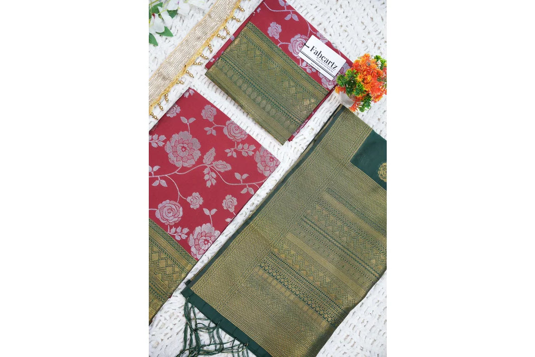 New Kids Traditional South Indian Half Saree (ChhaviKids)
