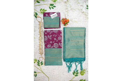 New Kids Traditional South Indian Half Saree (ChhaviKids)