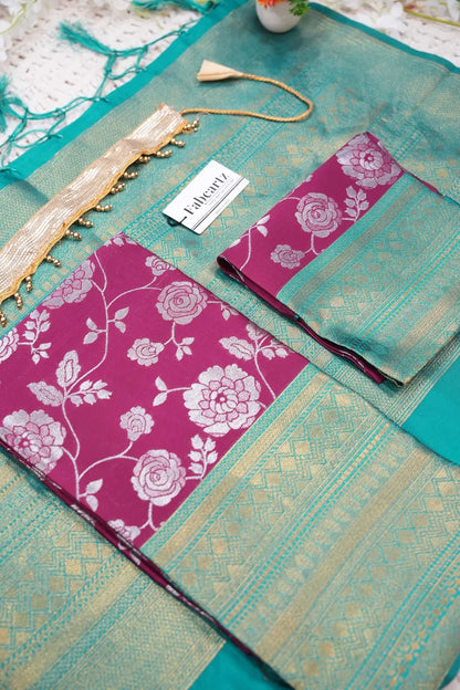 New Kids Traditional South Indian Half Saree (ChhaviKids)