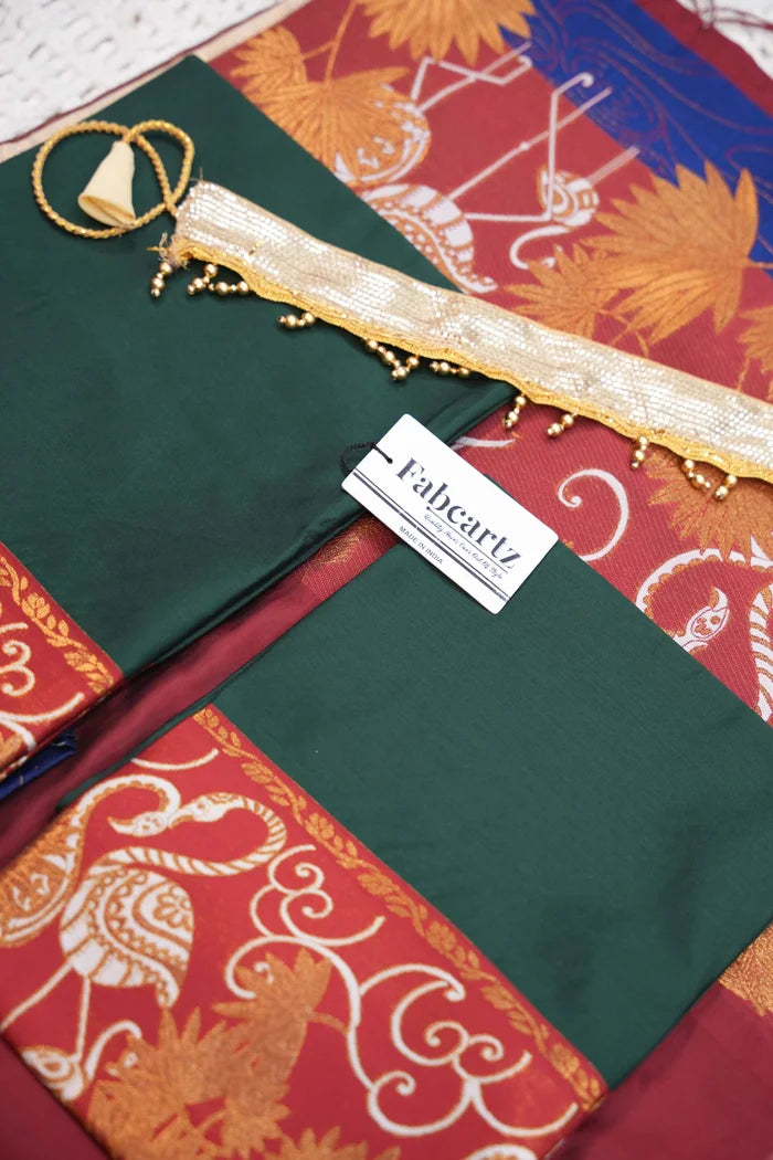 New Kids Traditional South Indian Half Saree (HansPAttuKids)