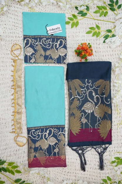 New Kids Traditional South Indian Half Saree (HansPAttuKids)
