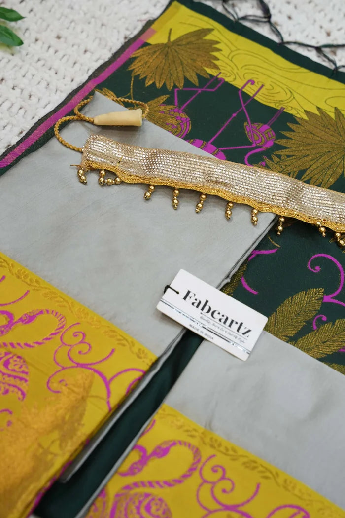 New Kids Traditional South Indian Half Saree (HansPAttuKids)