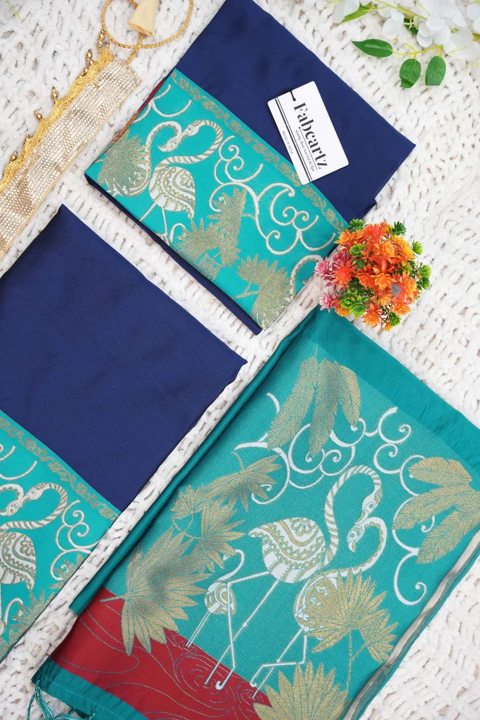 New Kids Traditional South Indian Half Saree (HansPAttuKids)