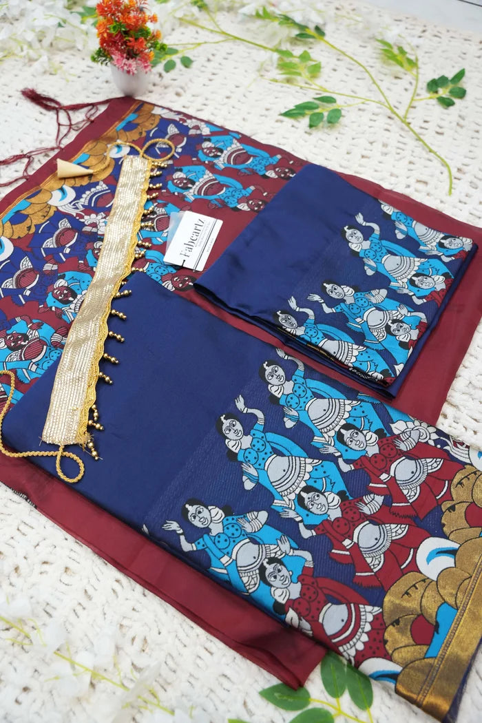 New Kids Traditional South Indian Half Saree (DhingliKids)