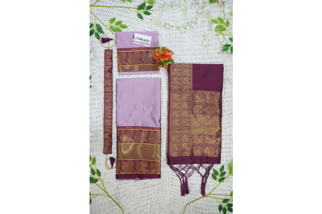 Kids Traditional South Indian Half Saree (kruti)